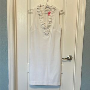 Lilly Pulitzer White Ruffle Dress